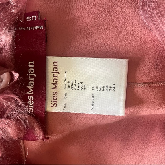 Sies Marjan Jordi Shawl in Dusty Pink - Picture 4 of 4